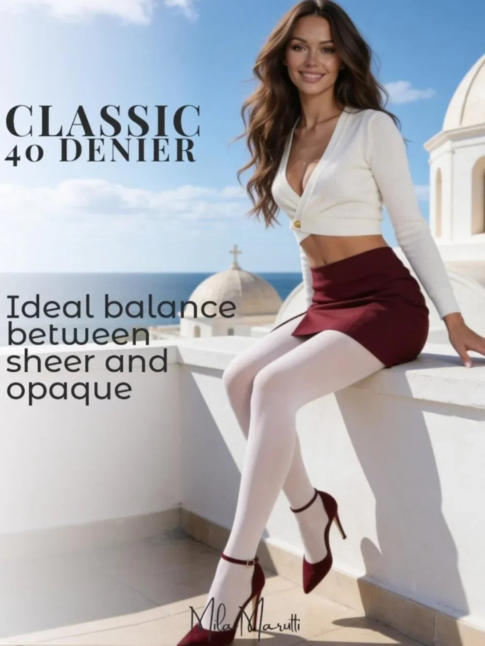 Stylish Semi-Opaque Tights for Women | Comfortable Pantyhose Stockings Nylons